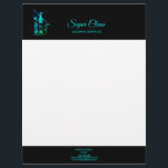 Maid Cleaning House professional Cleaning Services Letterhead<br><div class="desc">Maid Cleaning House professional Cleaning Services Business Card gold color</div>