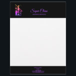Maid Cleaning House professional Cleaning Services Letterhead<br><div class="desc">Maid Cleaning House professional Cleaning Services Business Card gold color</div>