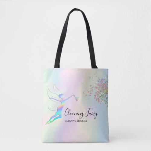 Maid Cleaning House Sparkling Holograph Fairy Mug  Tote Bag