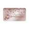 Maid Cleaning House Sparkling rose gold