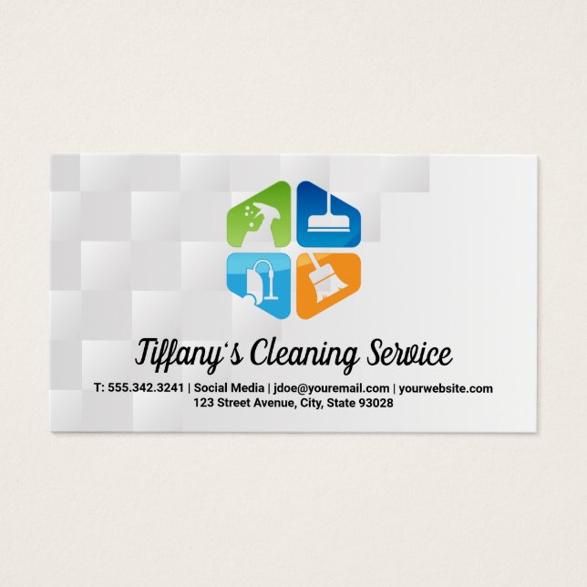 Maid Cleaning Services | House Clean Tools (Front)