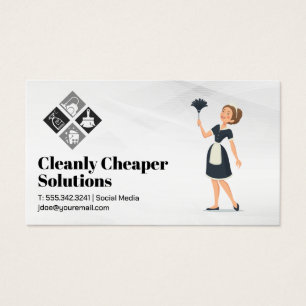 Maid Dusting   Cleaning Service Icons