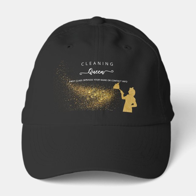  Maid Gold Dust Cleaning Service Performance Cap (Front)