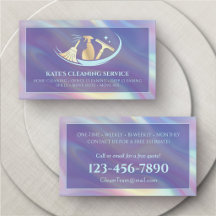 Maid House Cleaning Service Pretty Purple