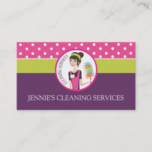 Maid / Housekeeper Business Card