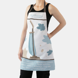 Maid Janitorial Vacuum Cleaner Boss Apron