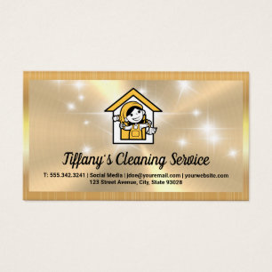Maid Logo Spray Bottle Logo Sparkles