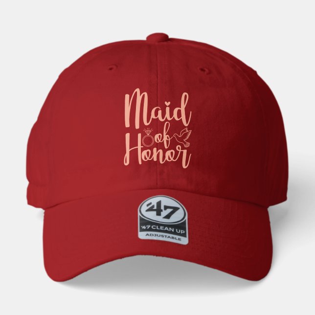 Maid of Honor 47 Brand Hat (Front)