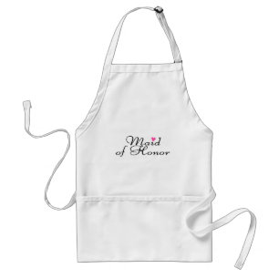 Maid Of Honor Adult Apron