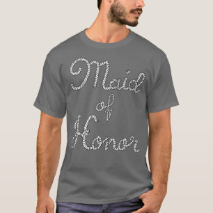 Maid Of Honor Beach Wedding T-Shirt