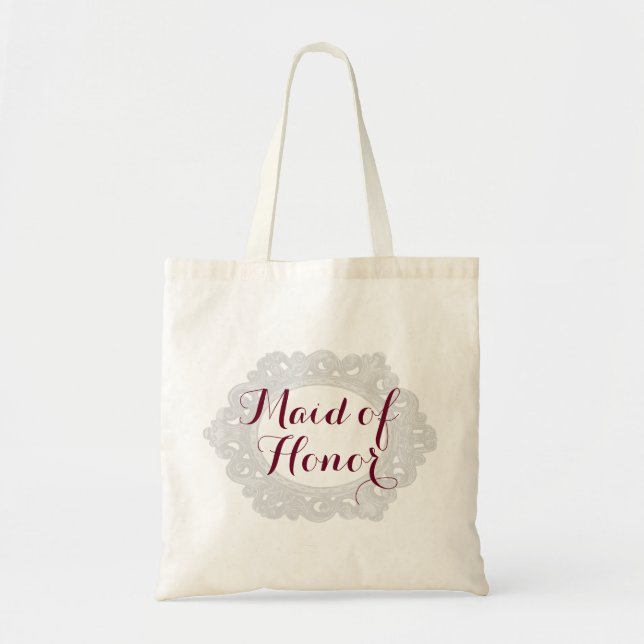 Maid of Honor | Bridal Party Tote Bag (Front)