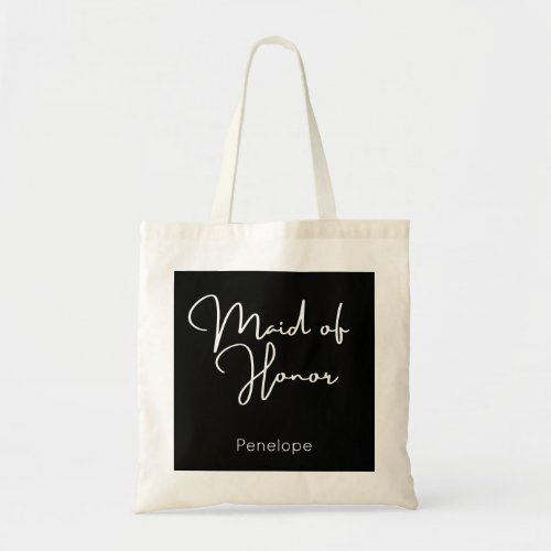 Maid of Honor Budget Tote