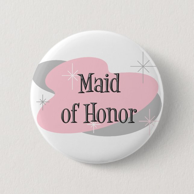 Maid of Honor button (Front)
