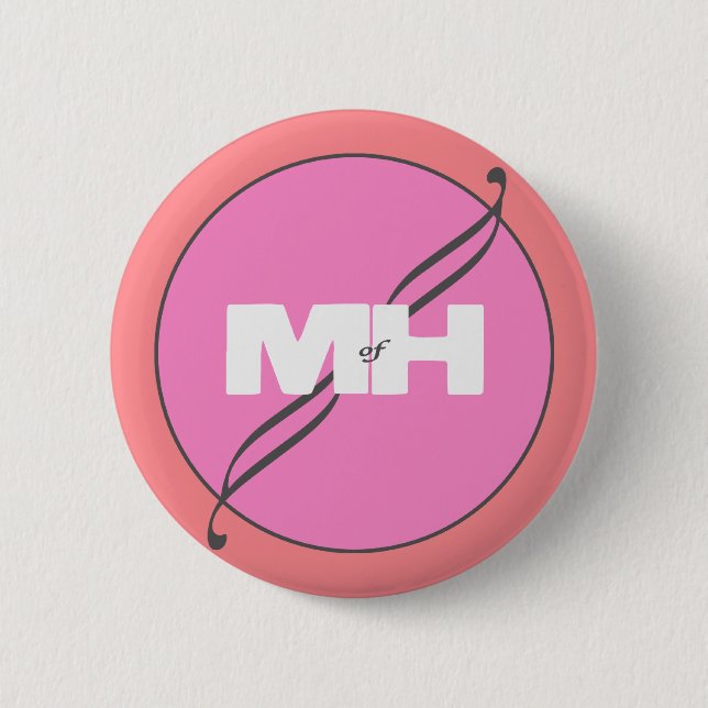 Maid of Honor Button (Front)