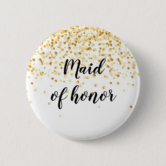 Maid of honor button (Front)