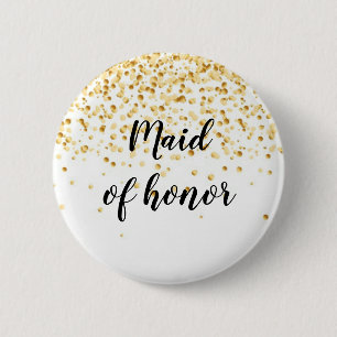 Maid of honor button