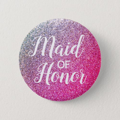 Maid of Honor button for bridal shower
