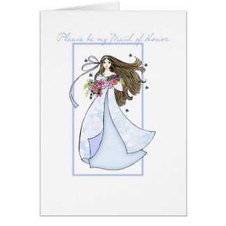 maid of honor cards