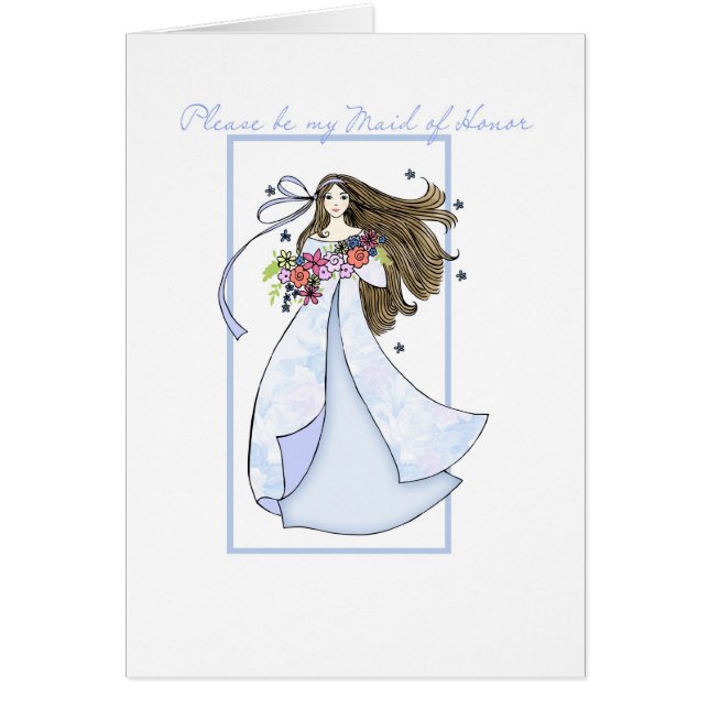 maid of honor cards (Front)
