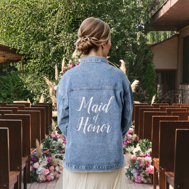 Maid of Honor Denim Jacket (Creator Uploaded)
