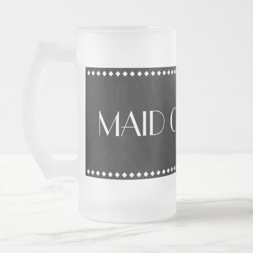 Maid of Honor Frosted Mug