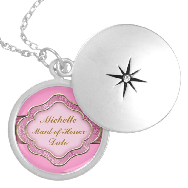 maid of honor locket