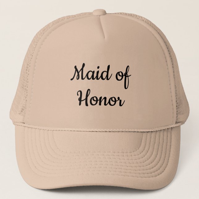 Maid of Honor hat (Front)