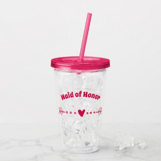 Maid of Honor - Hot Pink Bachelorette Party