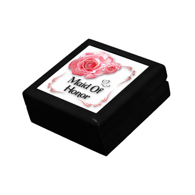 Maid of Honor - Keepsake Box (Side)
