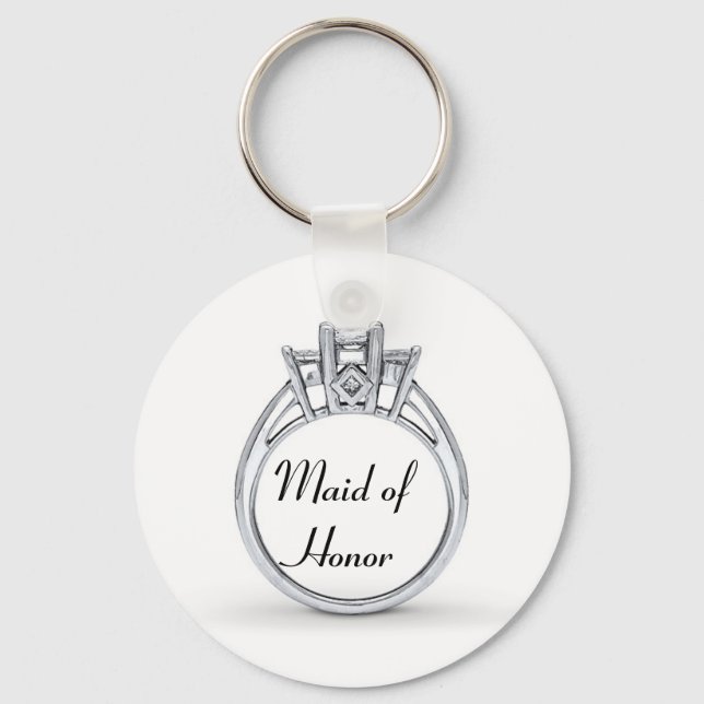 Maid of Honor Keychain (Front)