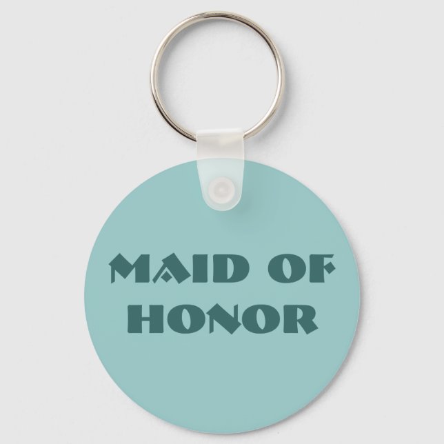 MAID OF HONOR KEYCHAIN (Front)