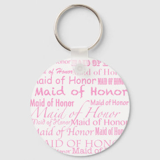 Maid of honor keychain
