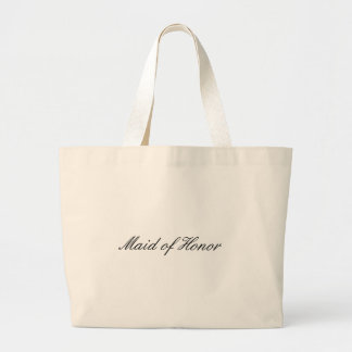 Maid of Honor Large Tote Bag