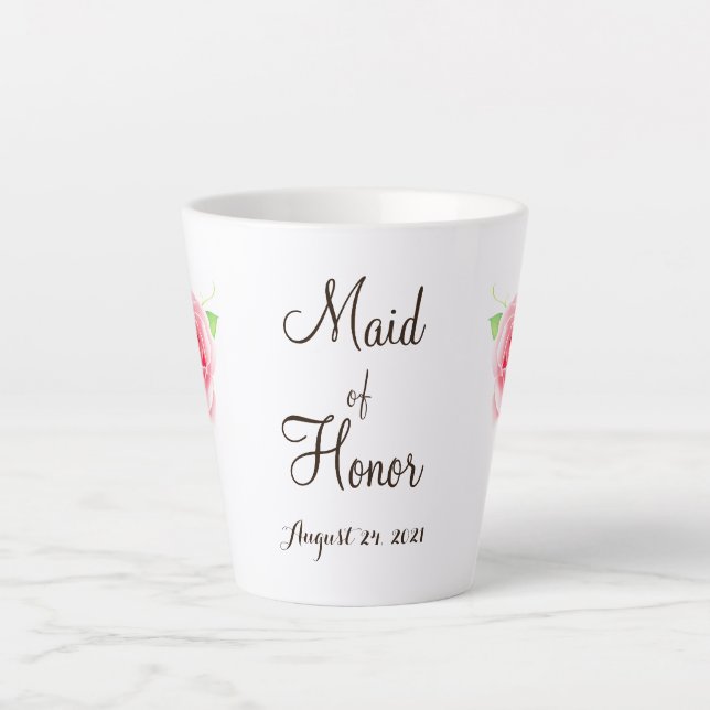 Maid of Honor Latte Mug (Front)