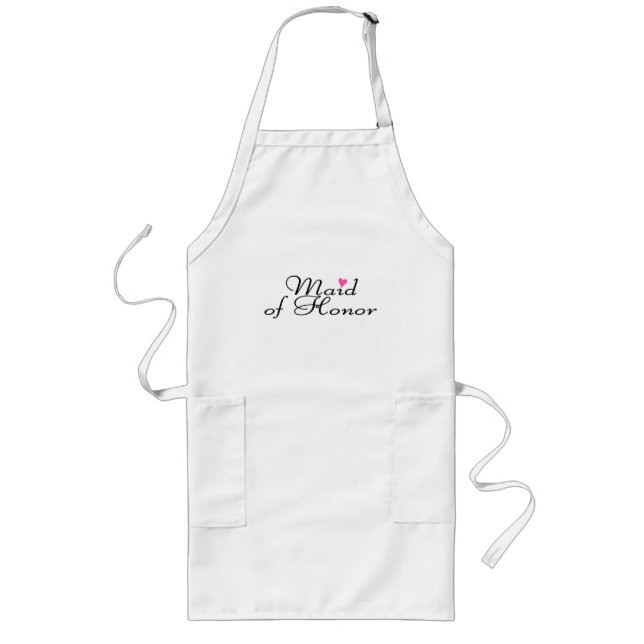 Maid Of Honor Long Apron (Front)
