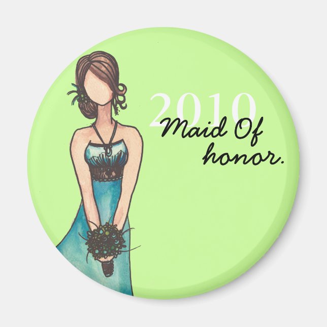 Maid Of Honor Magnet (Front)