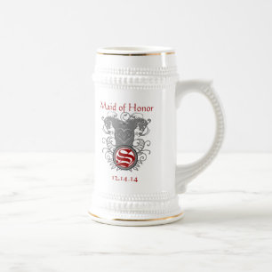 Maid of Honor Medieval Renaissance Vintage Lion Beer Stein