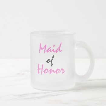 Maid Of Honor Mug by VegasPartyGifts at Zazzle