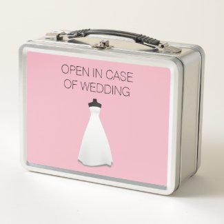 Maid of Honor or Bridesmaid's Lunch Box Invite