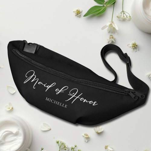 Maid of Honor Personalized Chic Bachelorette Party Fanny Pack