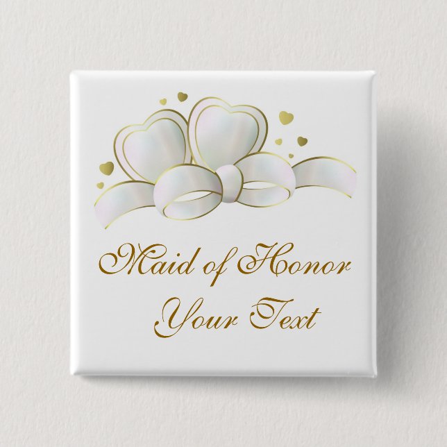 Maid of Honor Pin (Front)