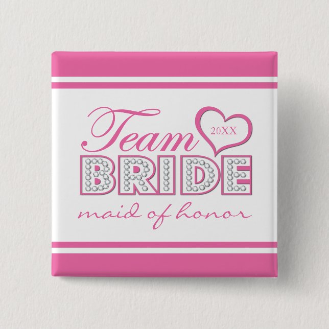 MAID OF HONOR  PIN | Keepsake (Front)