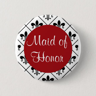 Maid of Honor Pinback Button