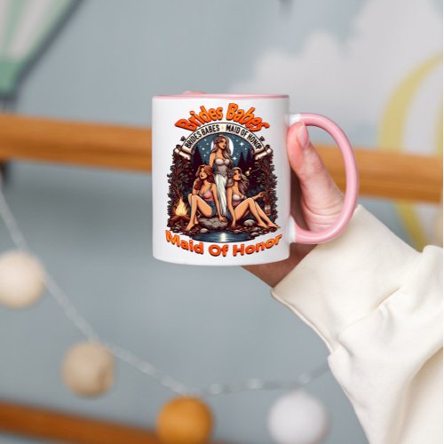 Maid of Honor Pride A Celebratory Bridal Party Mug