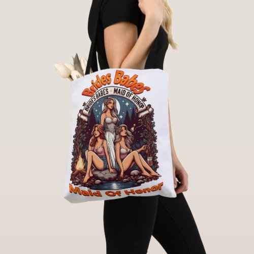 Maid of Honor Pride A Celebratory Bridal Party Tote Bag