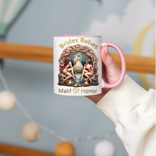 Maid of Honor Pride in a Bridal Party Themed  Mug