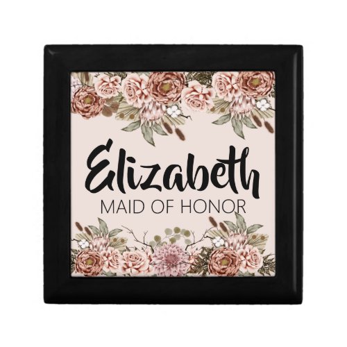 Maid of Honor Proposal Gift Custom Bridal Shower Gift Box