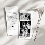 Maid of Honor Proposal Photo Strip Photo Booth Save The Date<br><div class="desc">Our elegant Bridesmaids Proposal Cards are the perfect way to invite your closest friends to stand by your side on your special day. Each card features a beautiful design with a heartfelt message,  ensuring your bridesmaids feel cherished and appreciated</div>