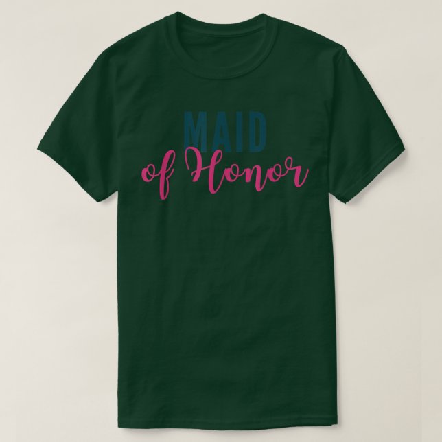 Maid of Honor Proposal  T-Shirt (Design Front)
