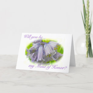 Maid of Honor Request Invitation